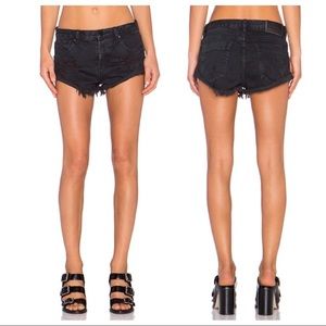 One Teaspoon Bandits Distressed Cutoffs Jean Short